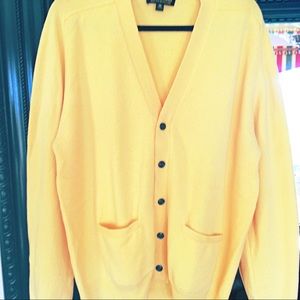 BROOKS BROTHERS 3 PLY CASHMERE CARDIGAN ENGLAND